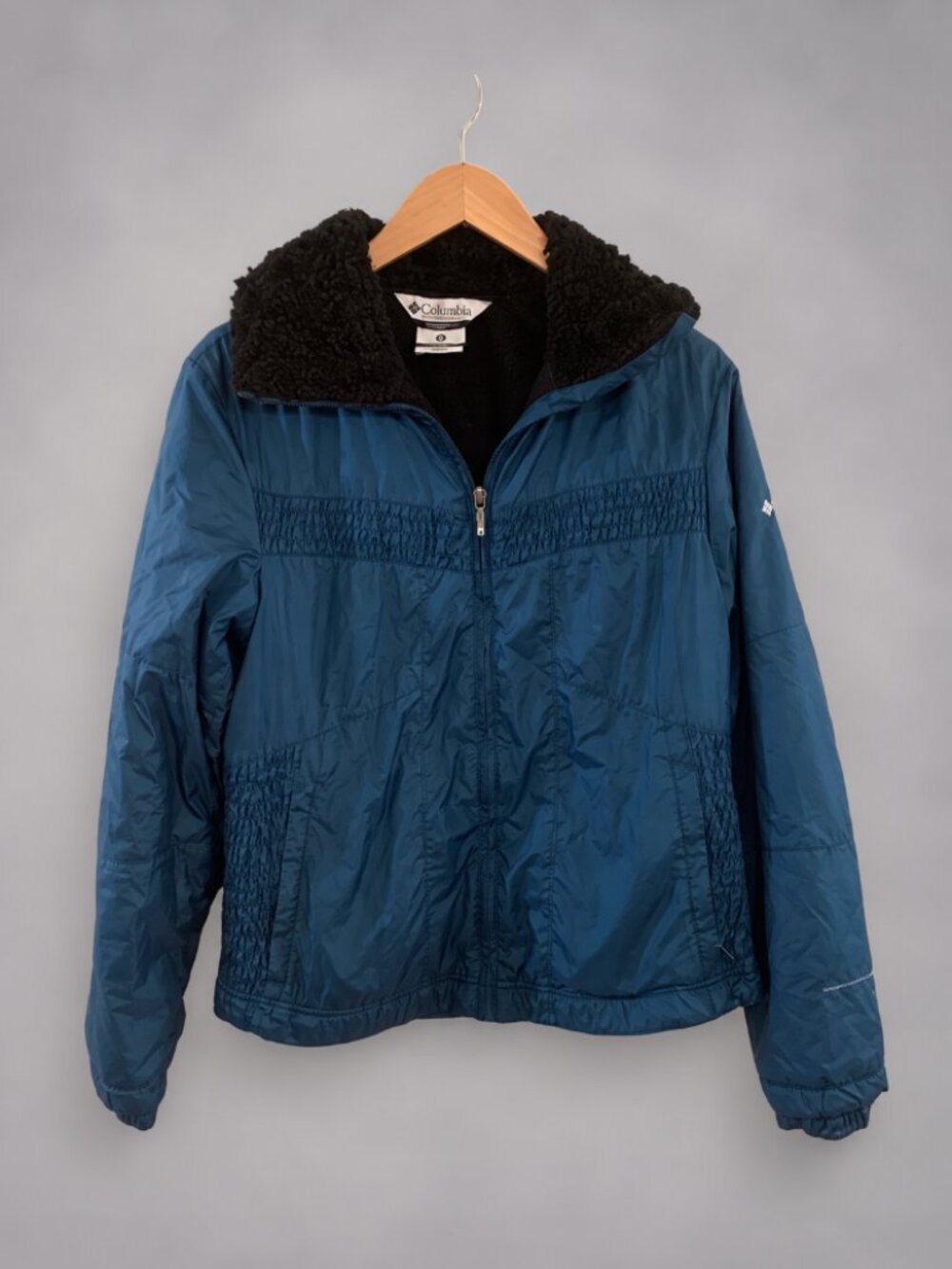 Columbia Women’s Omni-Shield Interchange Sherpa Lined Jacket Teal Size M